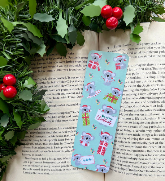 Christmas Koalas Bookmark