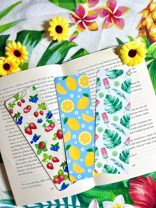 Summer Fruits Bookmark