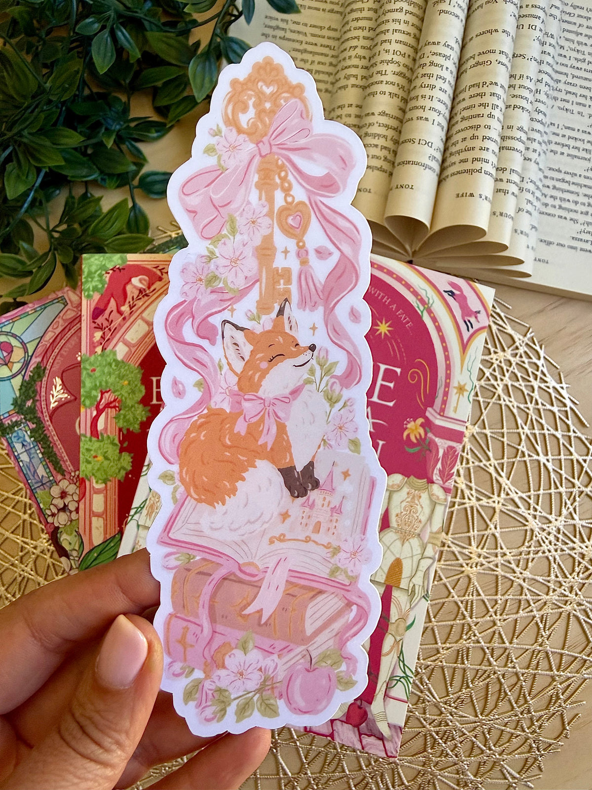 Fox Tales Die Cut Bookmark