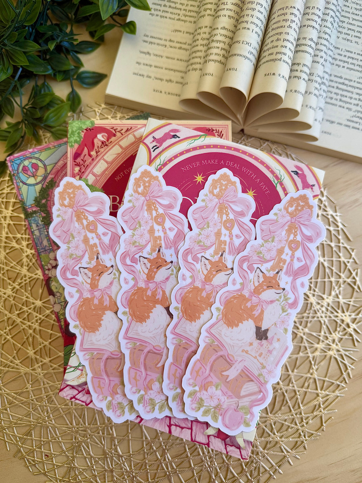 Fox Tales Die Cut Bookmark
