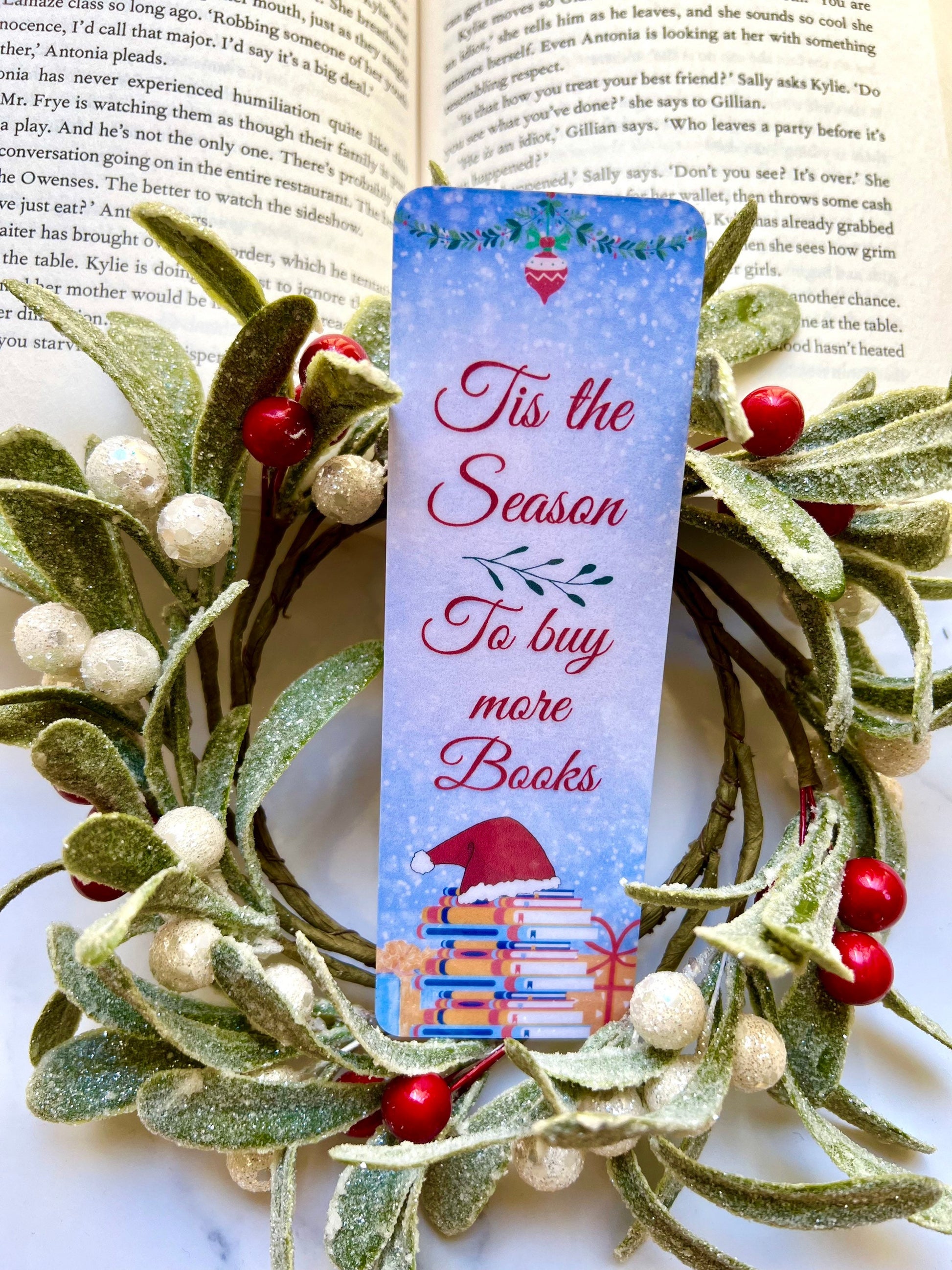 Christmas Books Bookmark: Holiday Stocking Stuffer
