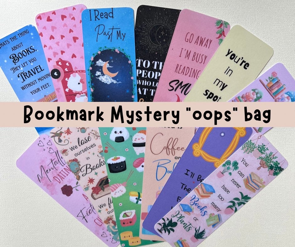 Bookmark Oops Mystery Pack