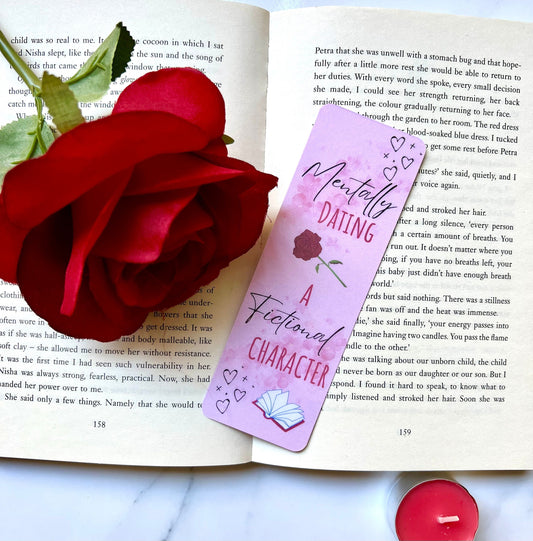 Mentally Dating a Fictional Character Bookmark
