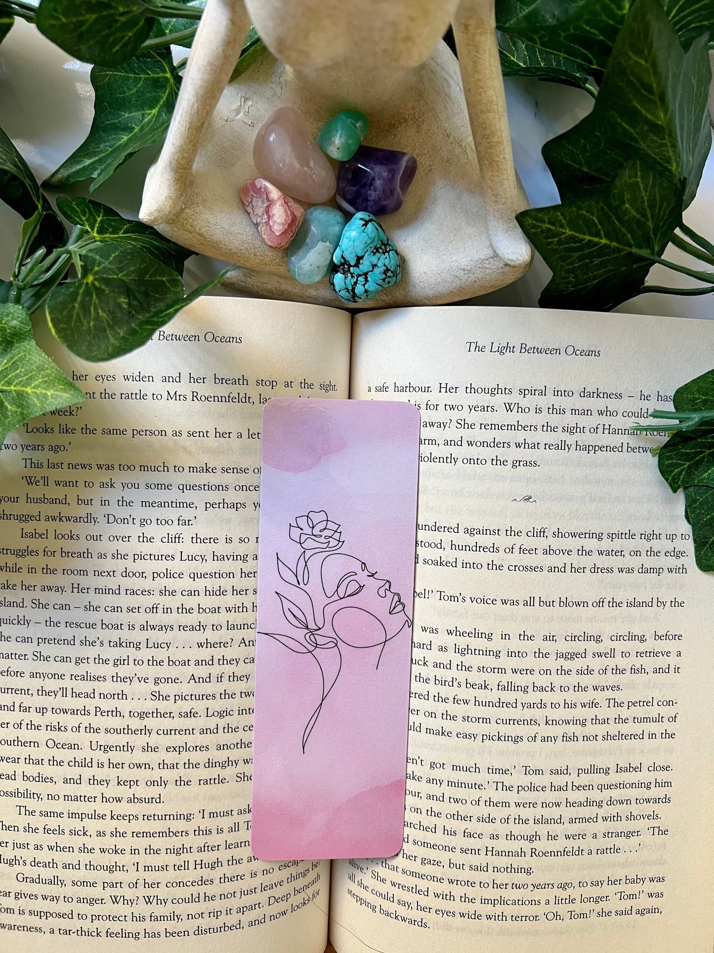Women Line Art Bookmark