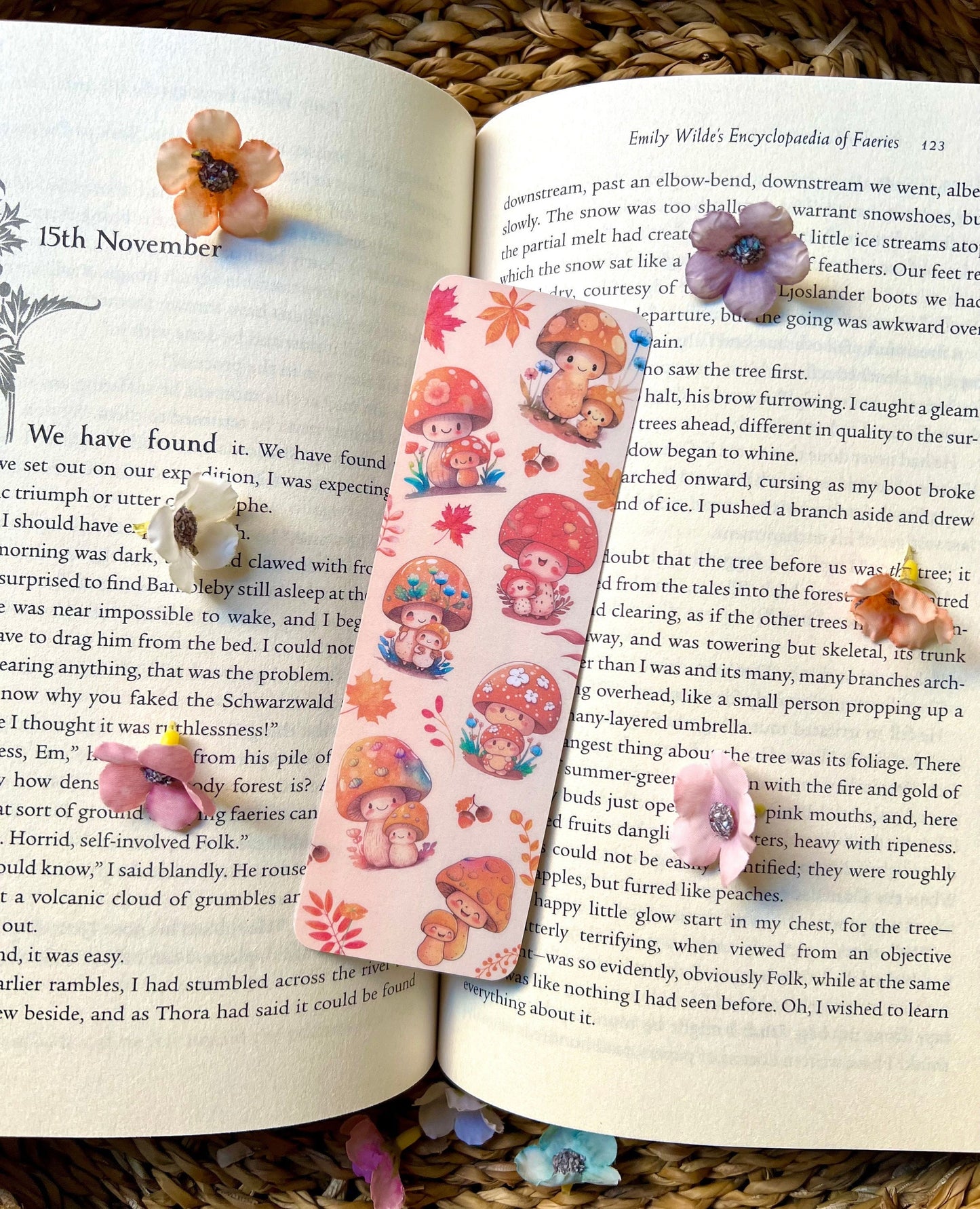 Cute Mushroom Bookmark