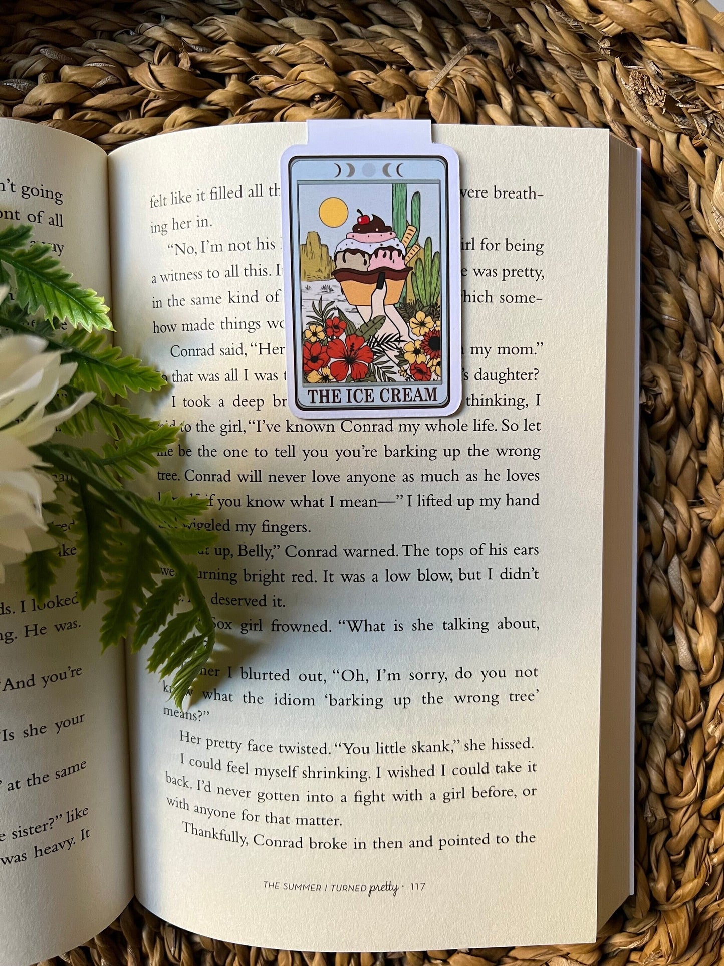 The Icecream Tarot Card Magnetic Bookmark