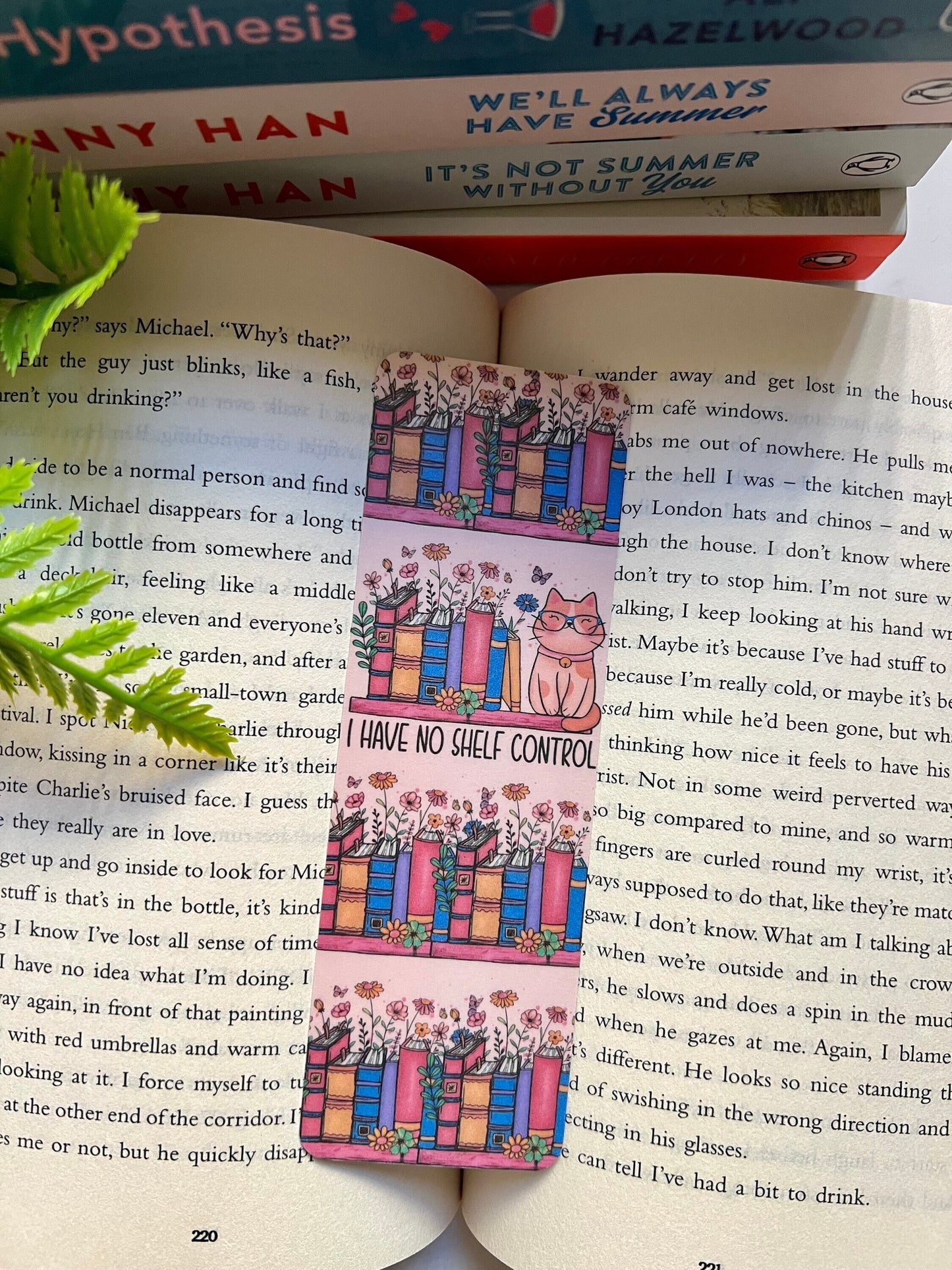 I Have No Shelf Control Bookmark