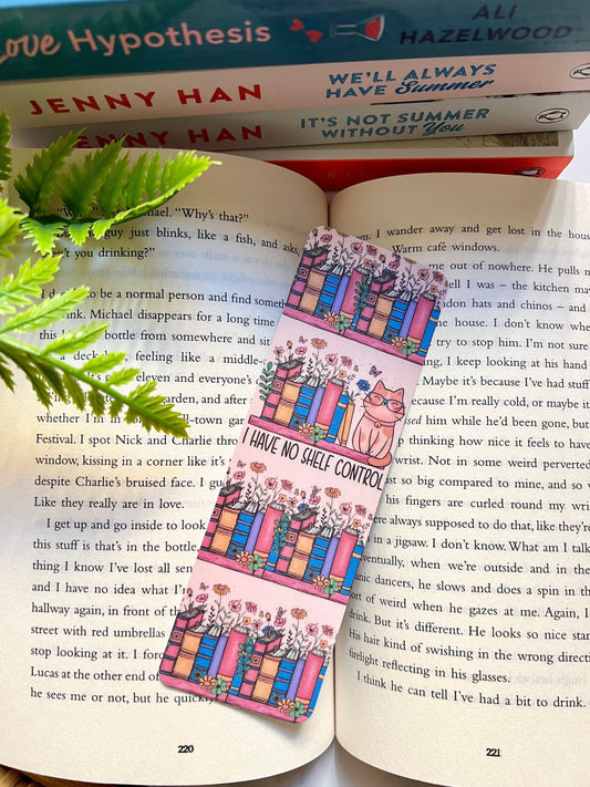 I Have No Shelf Control Bookmark