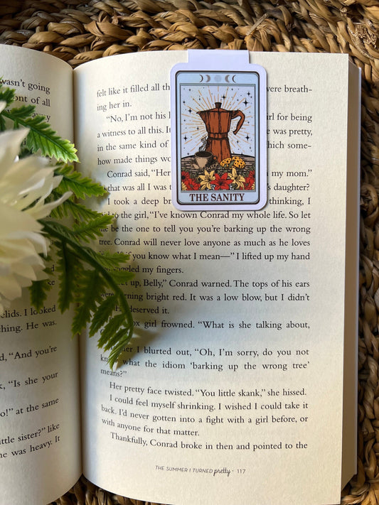 The Sanity Tarot Card Magnetic Bookmark
