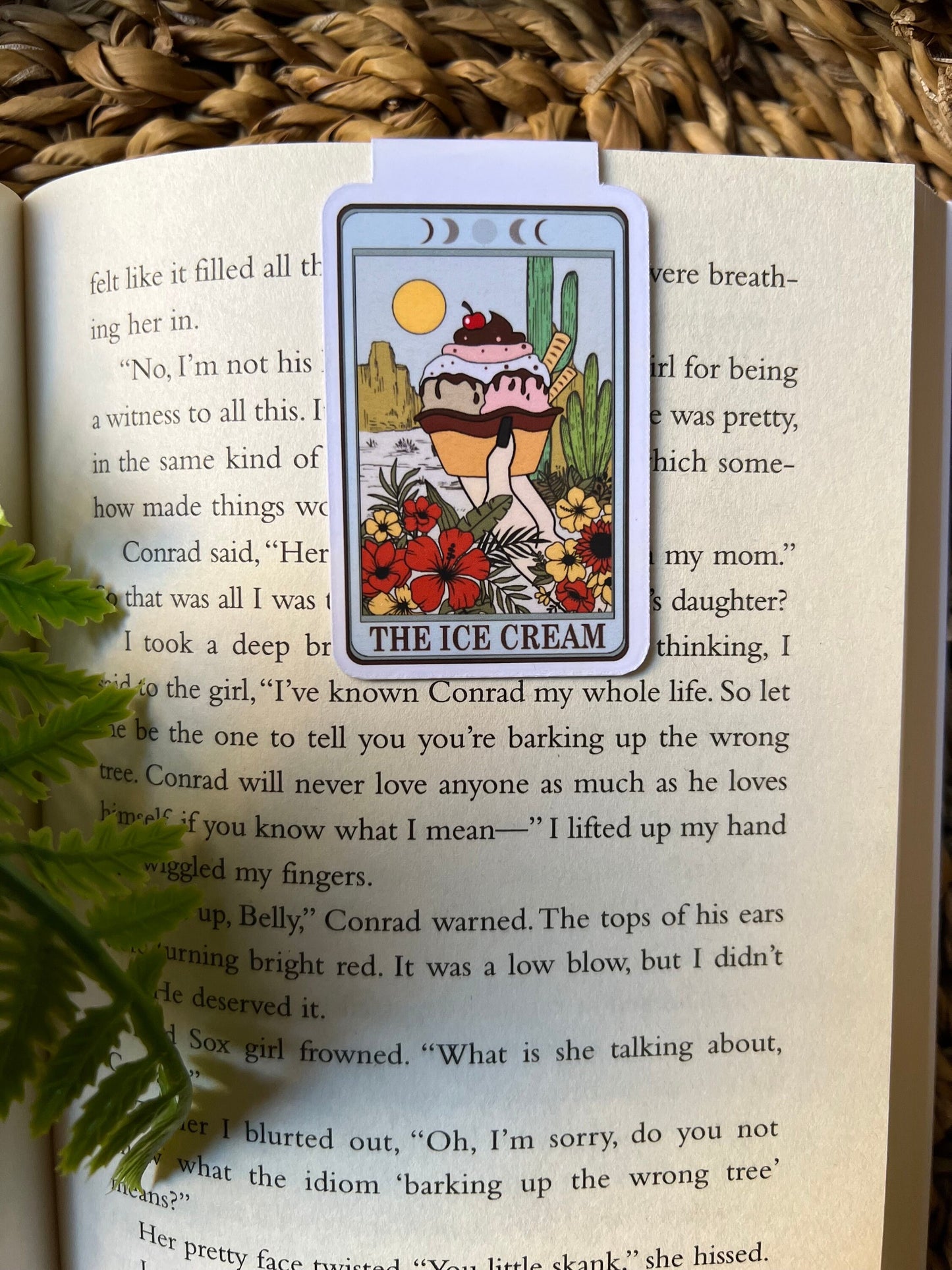 The Icecream Tarot Card Magnetic Bookmark