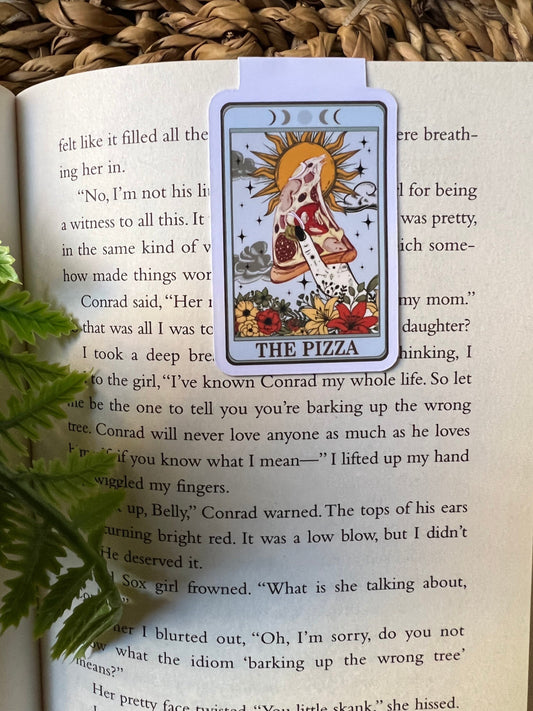 The Pizza Tarot Card Magnetic Bookmark
