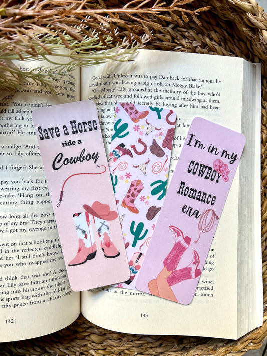 Cowboy Romance Bookmarks