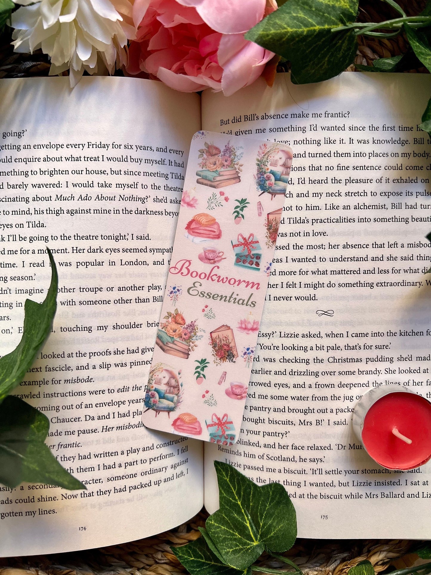 Bookworm Essentials Bookmark