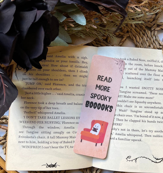 Read More Spooky Books Bookmark