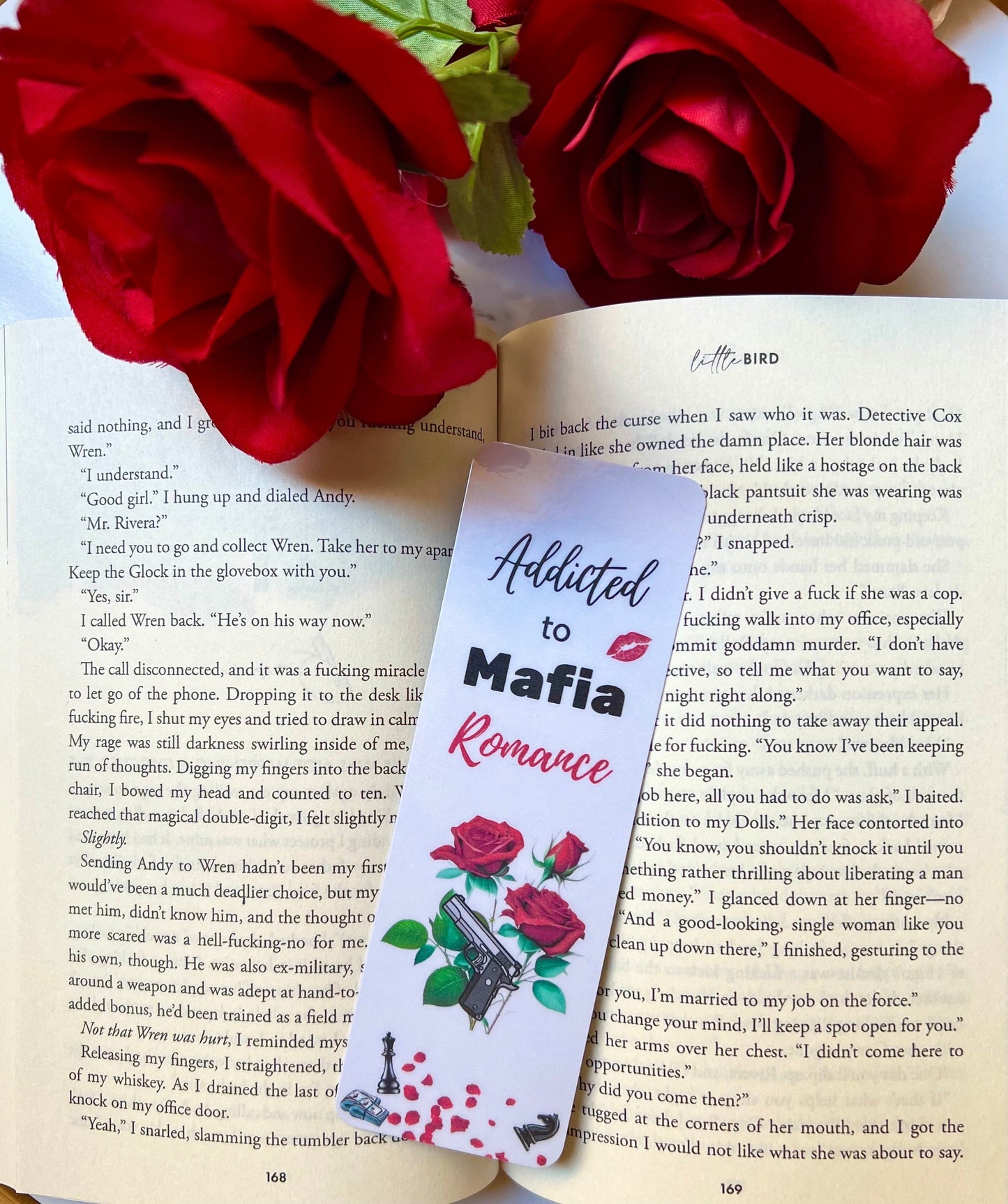 Addicted to Mafia Romance Bookmark