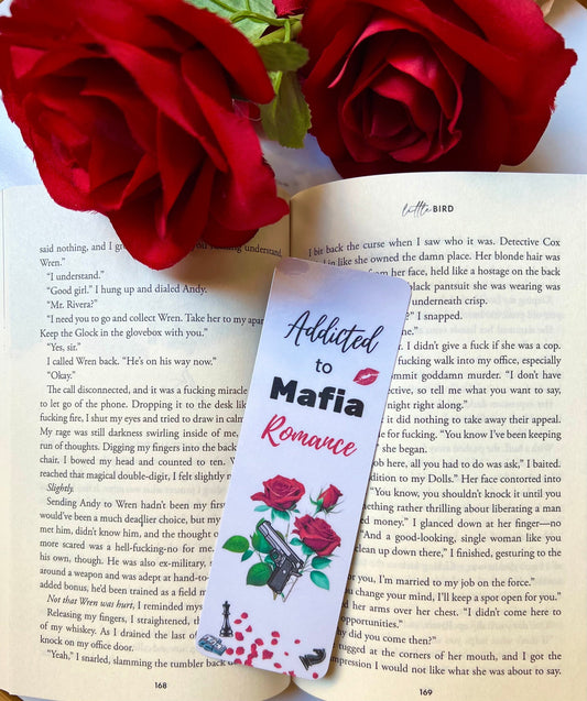 Addicted to Mafia Romance Bookmark