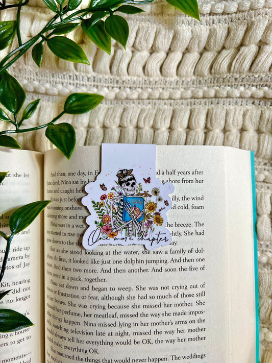 One More Chapter Magnetic Bookmark