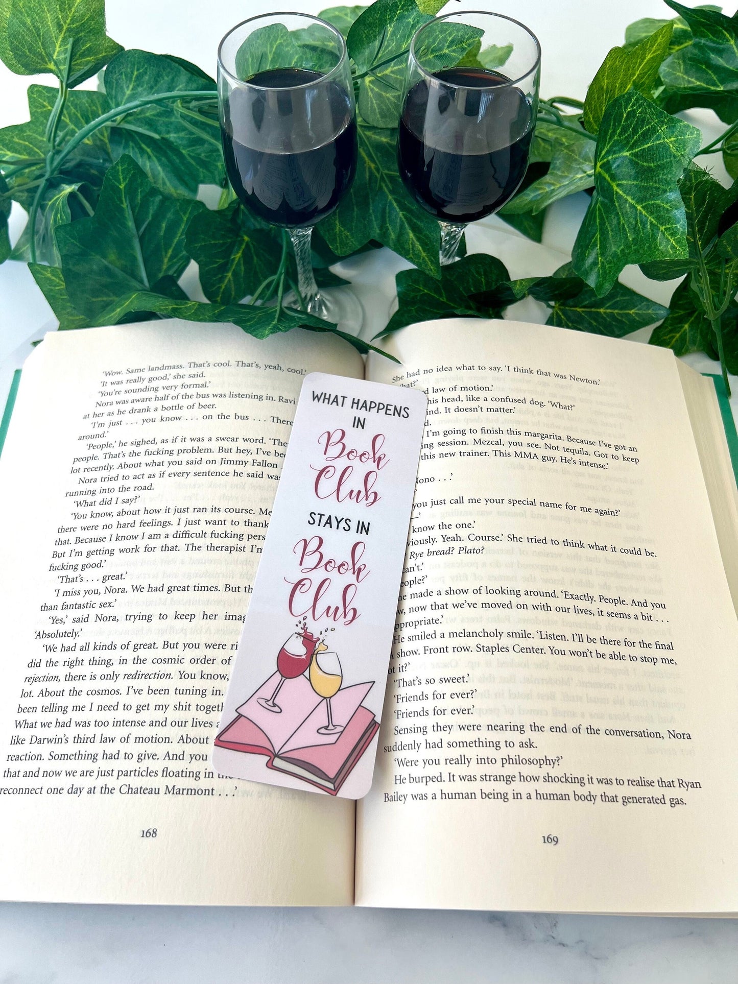 What Happens In Book Club Stays In Book Club Bookmark