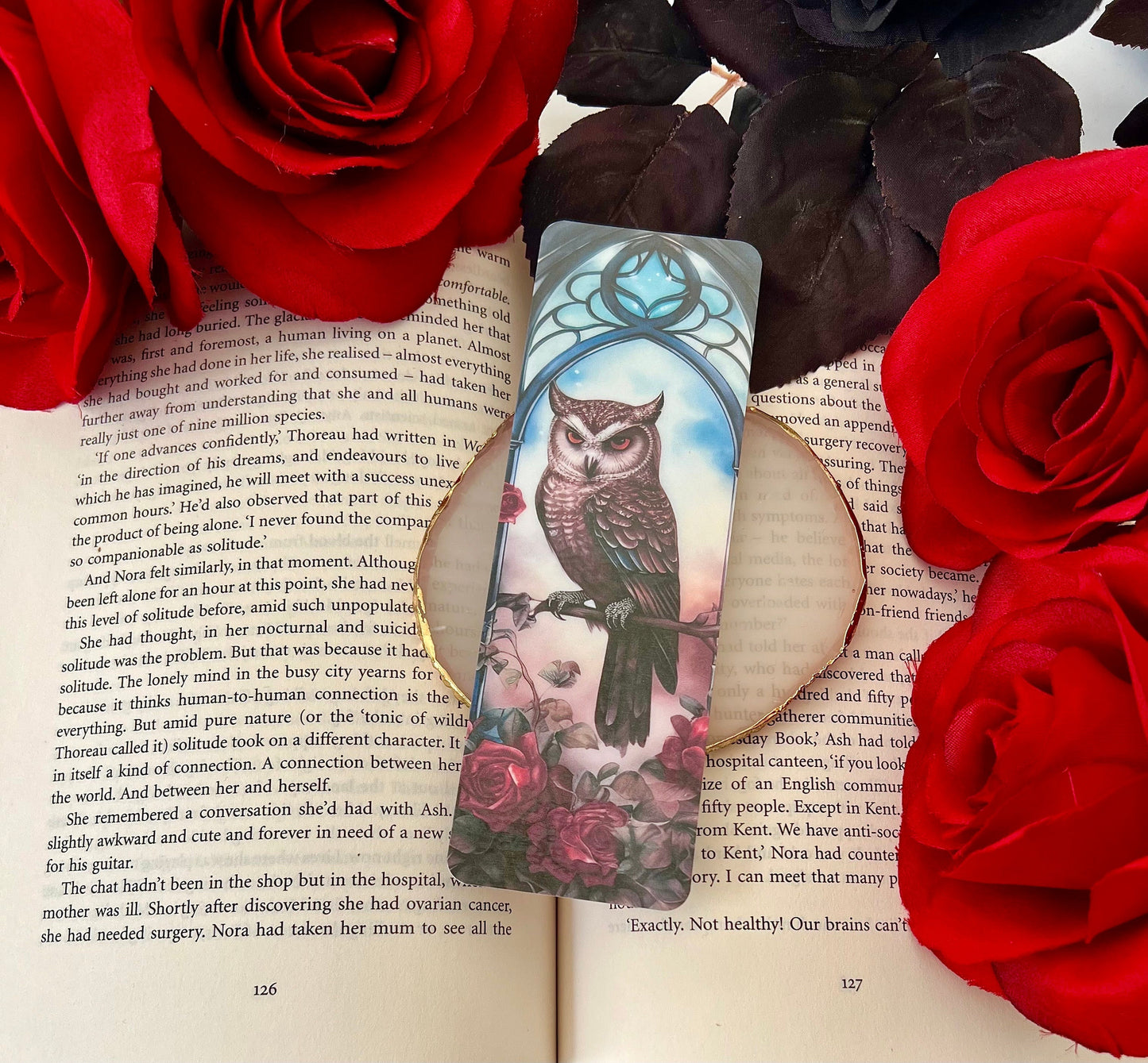 Owl in the Window Bookmark