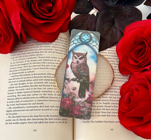 Owl in the Window Bookmark