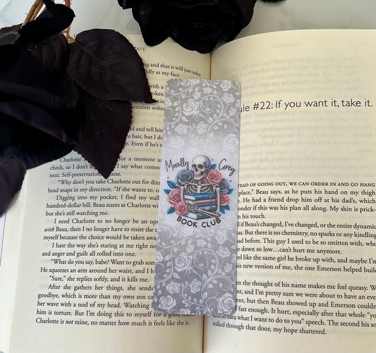 Morally Grey Book Club Bookmark