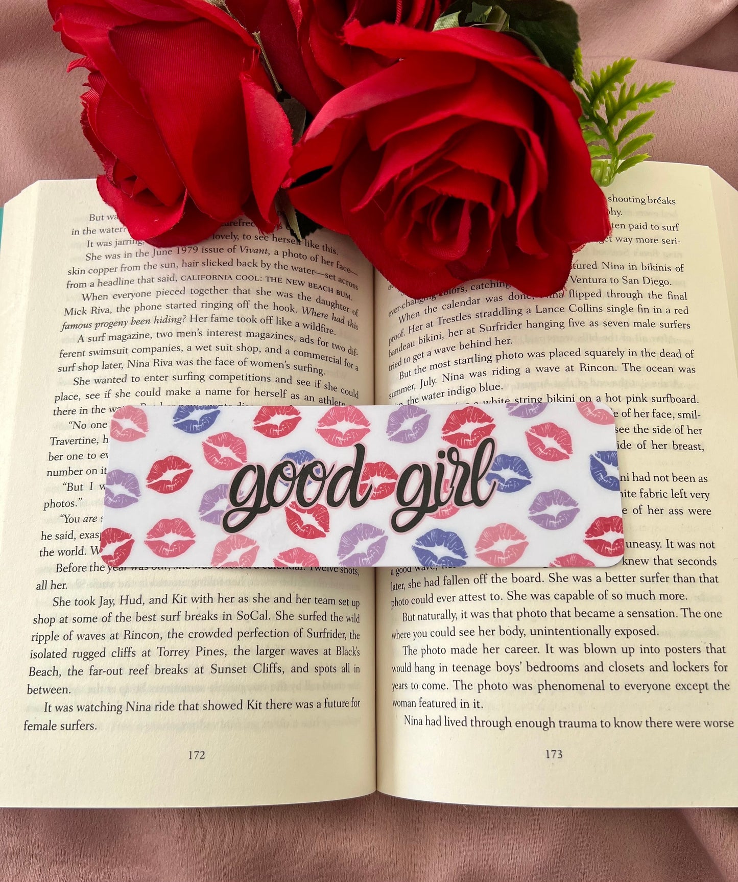 Good Girl Kisses Bookmark