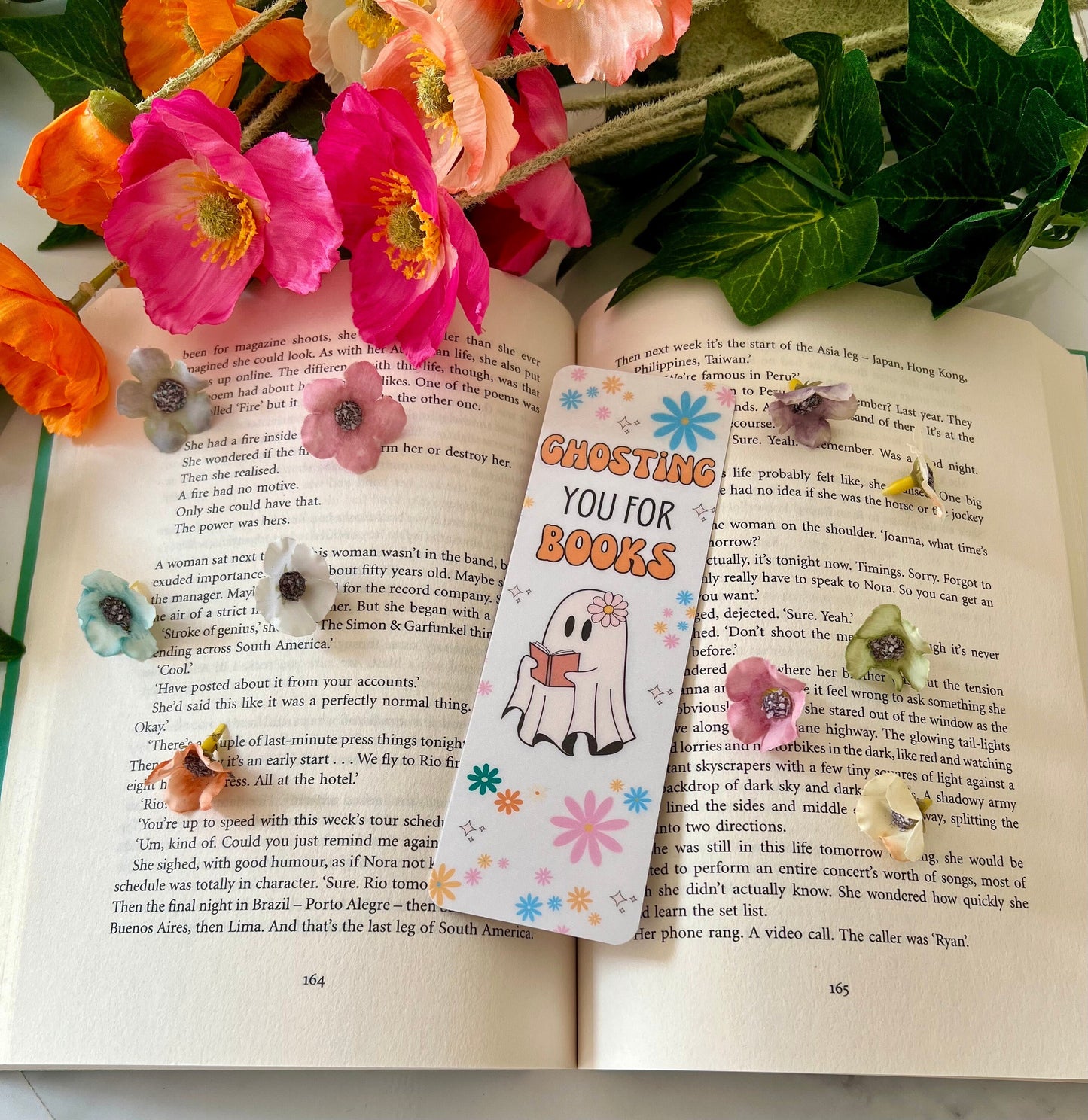 Ghosting you for Books Bookmark