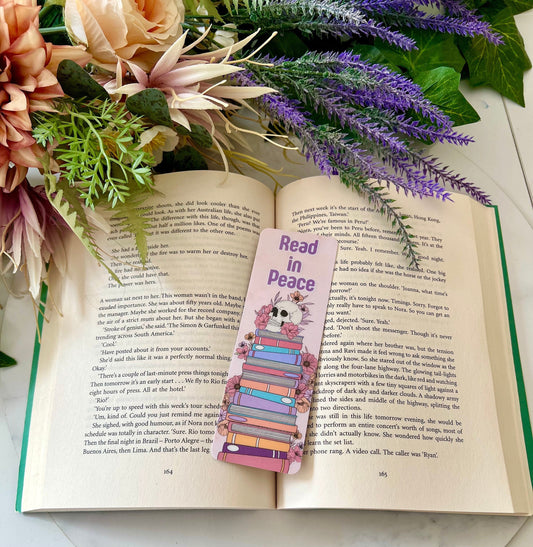 Read in Peace Bookmark