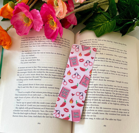 Smutty Book Lover Bookmark