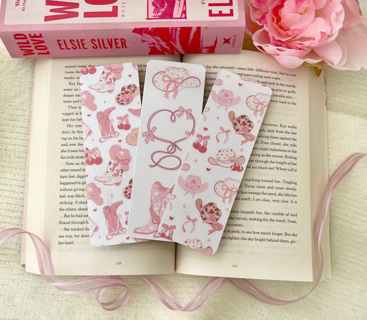 Coquette Cowgirl Bookmarks