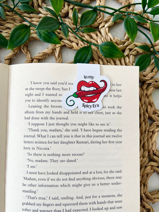 In my Spicy Era Magnetic Bookmark