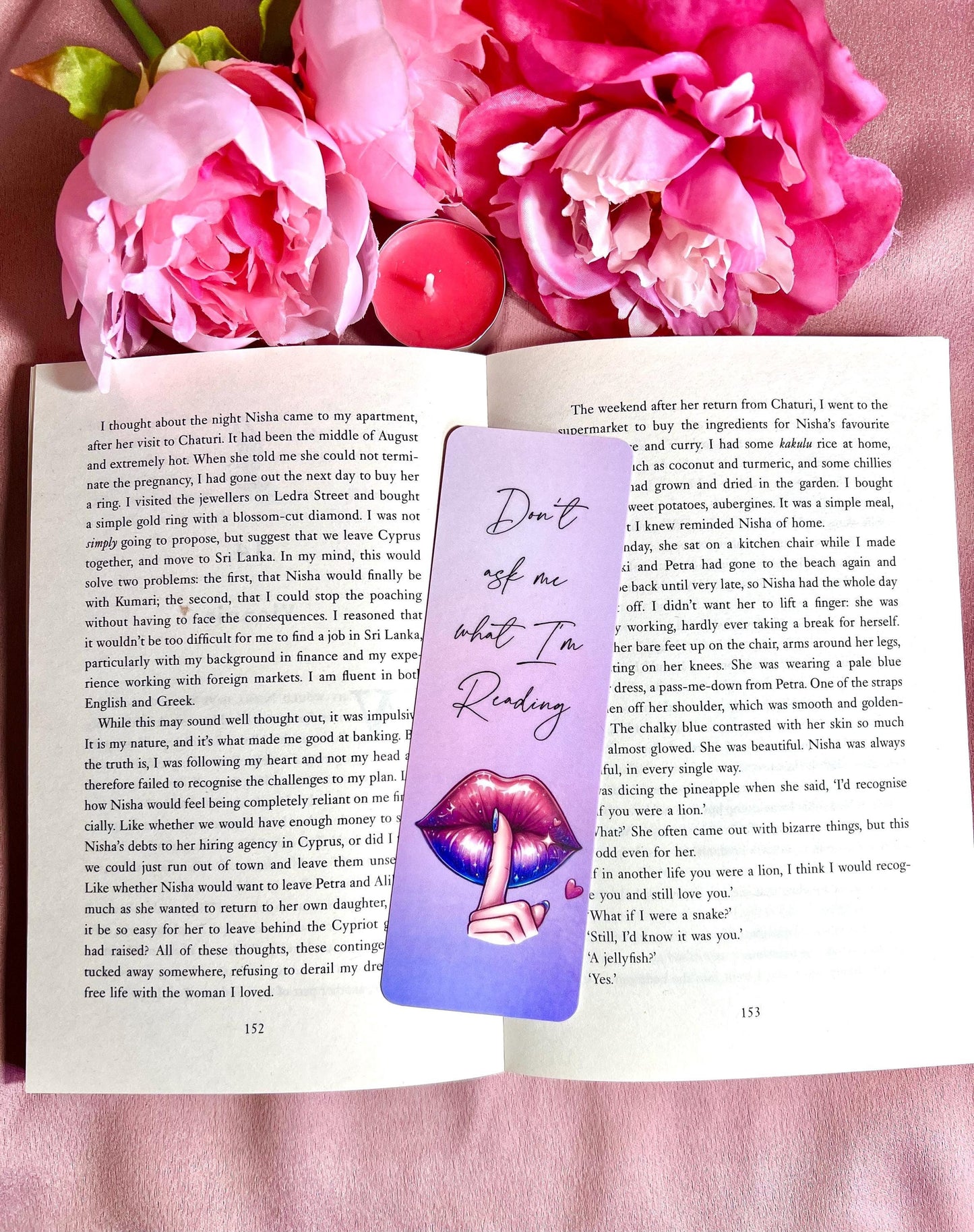Don't ask me what I'm Reading Bookmark