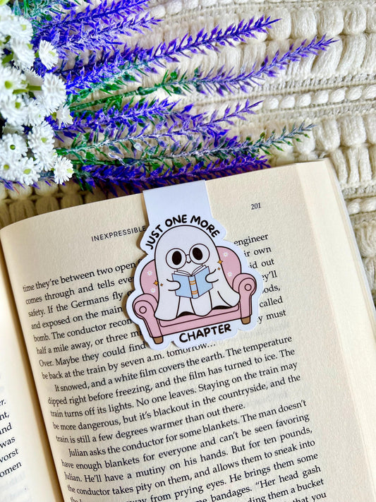 Ghost Just One More Chapter Magnetic Bookmark