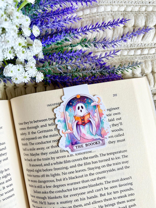 The Boooks Ghost Magnetic Bookmark